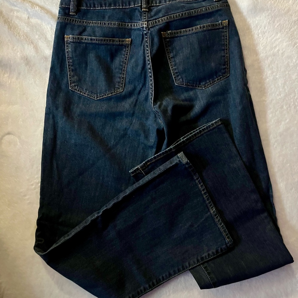 Talbot’s Heritage Dark Blue Straight Leg Women's Jeans - Picture 4 of 5